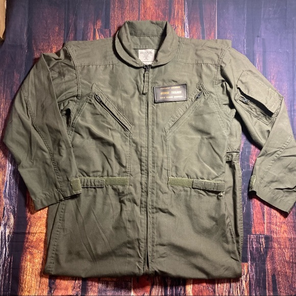 COPY - Northrop Grumman Aeropsace Vintage Military Test Pilot Flight Jumpsuit C…